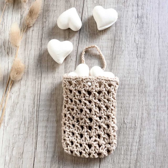 BOLSITA JABÓN CROCHET